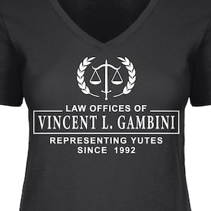 Vincent L Gambini Law Offices Ladies T-Shirt - Funny Pop Culture Tee