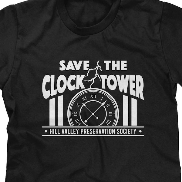 Save The Clock Tower Mens T-shirt or Tank Top - Funny, Pop Culture Shirt