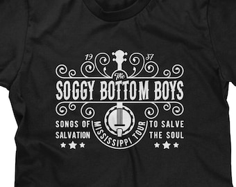 Soggy Bottom Boys Mens T-shirt or Tank Top -Funny Pop Culture Shirt