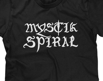 Mystik Spiral Mens T-shirt or Tank Top -Funny, Pop Culture Shirt