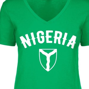 Nigeria Coat of Arms T-shirt - Nigerian Pride Soccer Jersey