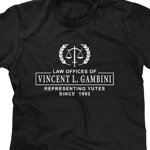 Vincent L Gambini Law Offices T-Shirt: Funny Pop Culture Tee
