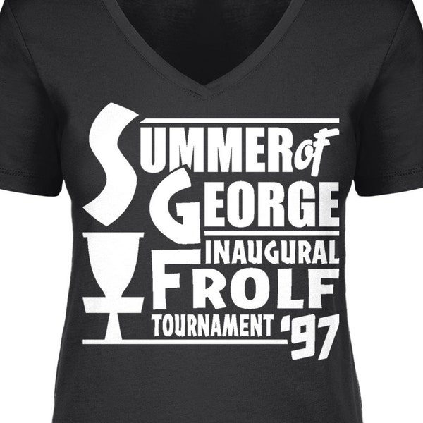 Summer of George Crewneck or V-neck T-shirt -Funny Pop Culture Shirt