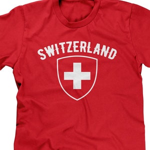  Switzerland Ice Hockey Flag Jersey Supporter Swiss Fan Raglan  Baseball Tee : Clothing, Shoes & Jewelry