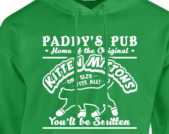 Kitten Mittons Hoodie Pullover or Crewneck Sweatshirt -  Funny, Pop Culture Shirt