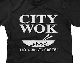 City Wok T-Shirt: Funny Pop Culture Tee or Tank Top
