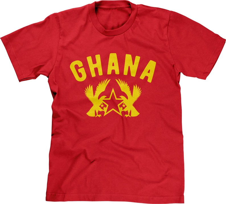 Ghana Coat of Arms T-Shirt: National Pride Soccer Jersey imagen 2