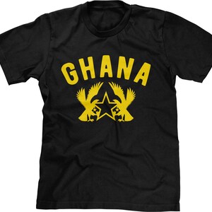 Ghana Coat of Arms T-Shirt: National Pride Soccer Jersey imagen 3