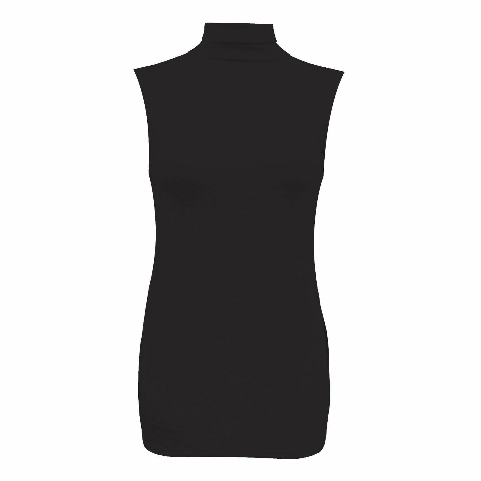 Turtleneck with no best sale sleeves