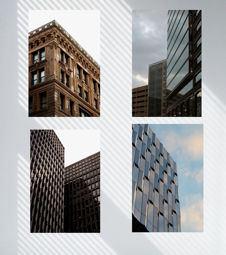 Matte Vertical Posters Architecture Photography, Home Decor, Graphic