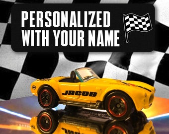 HOT WHEELS personalized with your name. Cars & Trucks - Personalized Gifts for all ages.