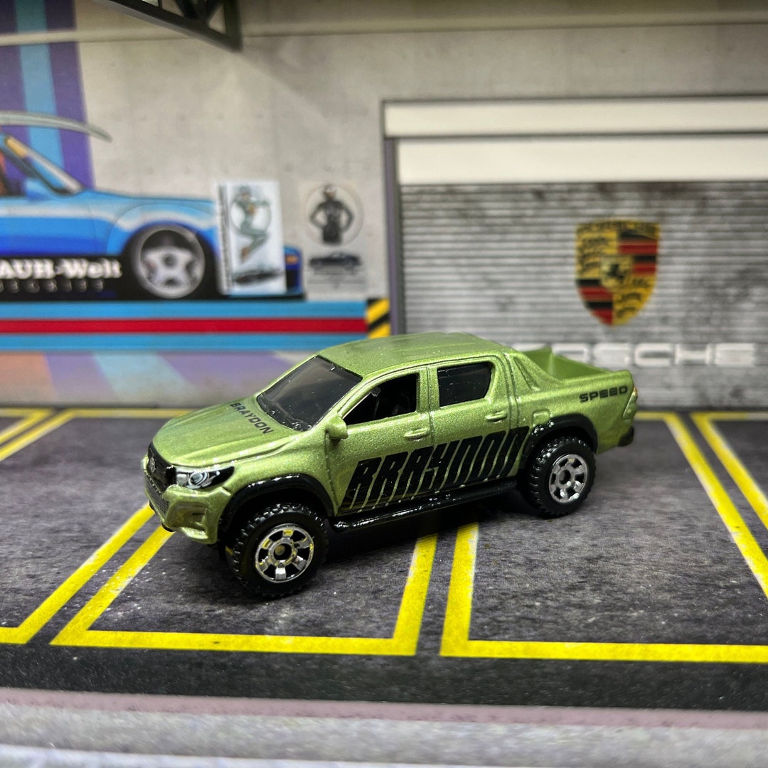 Toyota Personalized With Your Name - Green Truck - Custom Name - Cars ...