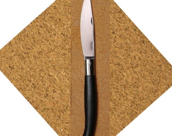 Original Sardinian Knife - Scanno Blade 9.8 cm - Black Nylon Handle