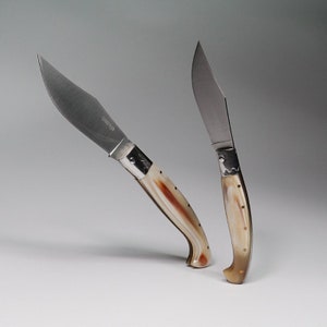Traditional Sardinian Knife Hunting Model Blade 8 cm image 1