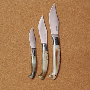 Traditional Sardinian Knife Hunting Model Blade 8 cm image 2