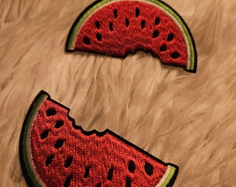 Watermelon patch ironing emblem ironing palestine gaza symbol clothing support