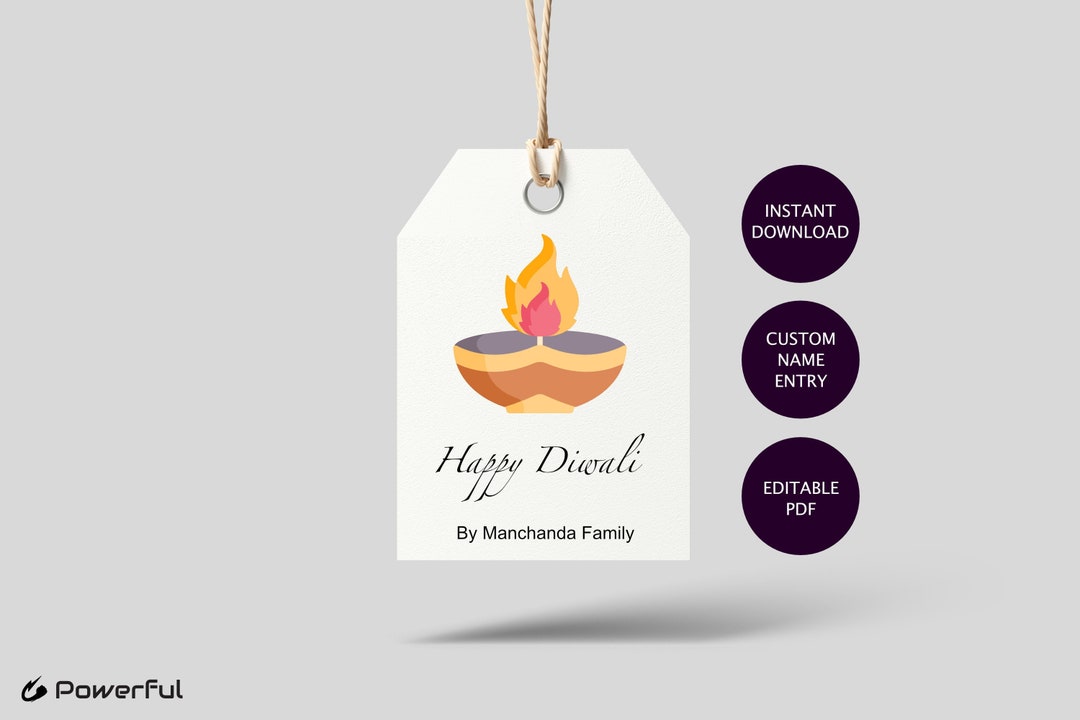 Happy Diwali Gift Tags Editable Deepawali Gift Tags Indian Festival printable-diwali-gift-tags-instant-download-etsy-australia