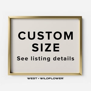Custom Size Add-On