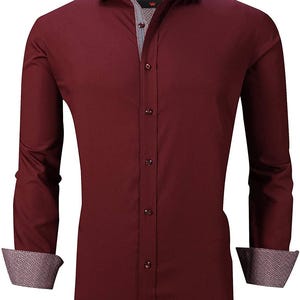 mens two tone dress shirts Two-Tone Dress Shirt | N504