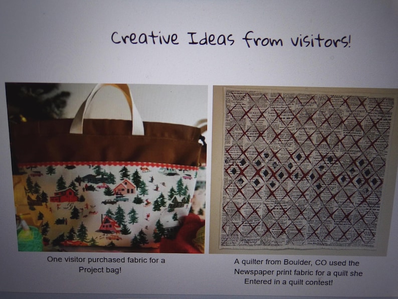 Newspaper Print Wideback Fabric - Black and White Cotton Quilt Backing image 3