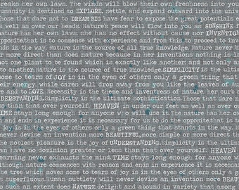 Philosopher's Thoughts AGF Cotton Fabric - Katarina Roccella Blithe Collection