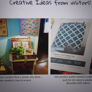 Newspaper Print Wideback Fabric - Black and White Cotton Quilt Backing image 5