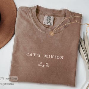 Comfort Colors Cat Shirt, Cat Mom Gift, Cat Shirt, Cat Lover Shirt, Cat Tee Shirt, Cat Tee, Cat Lover Gift, Cat Person Gift, Cat Owner Gift