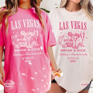 Las Vegas Bachelorette Shirt, Custom Bachelorette Party TShirt, Vegas Themed Girl Trip Tee, Vegas Bride Tribe Bach T Shirt Bridesmaid Gift