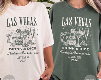 Las Vegas Bachelorette Comfort Colors Tee, Vegas Bride Tribe Shirt