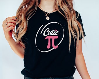 Cutie Pie Shirt, Pi TShirt, Pi Day T Shirts, Pi Day Shirts for Teachers, Math Teacher Gift, Elementary Teacher Shirt, Pi Day Math Lover Teen