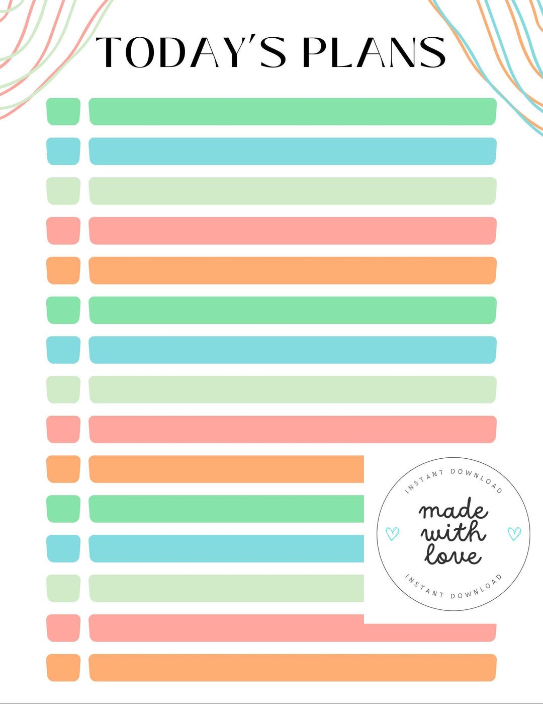 Structured Daily Planner PDF - Organize Tasks, Set Goals, Boost ...