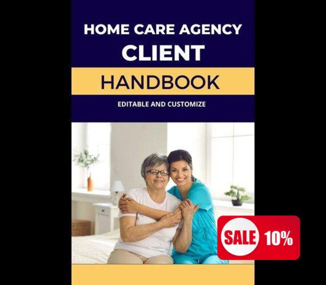 Home Care Client Handbook: Senior & Adult Support (personalized) - Etsy
