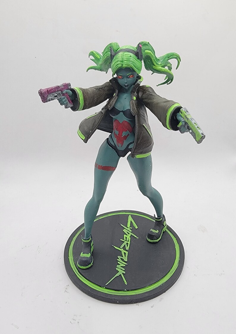 Rebecca / Cyberpunk Edgerunner / SFW NSFW / 3D gedruckte - Etsy.de