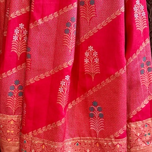 Blushy pink Fancy Saree with stitched blouse
