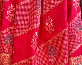 Blushy Pink Fancy Saree with Stitched Blouse | Party Wear Saree | Soft Lightweight Drape