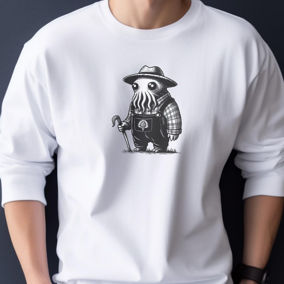 Pocket Cthulhu - Sweatshirt | Once Upon A Tee
