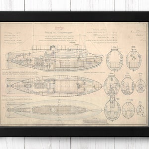 homemade submarine blueprints