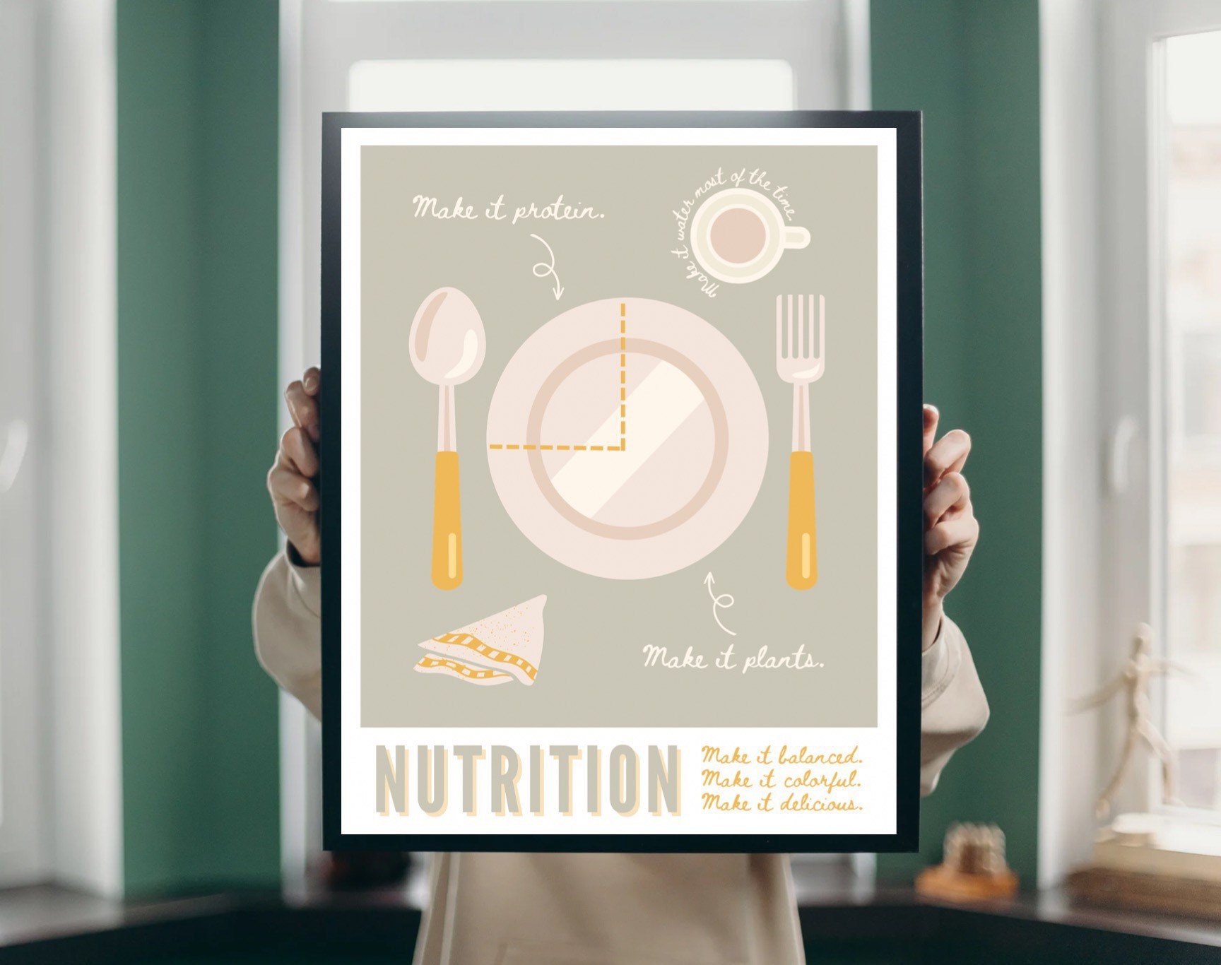 Myplate Free Printing Poster