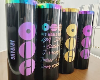 Arirang Tumbler (Fan made) Laser Engraved