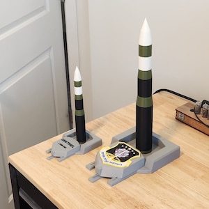 Sentinel LGM-35A ICBM Carbon Fiber Decorative Model