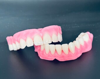 Dental prosthesis, denture, bit