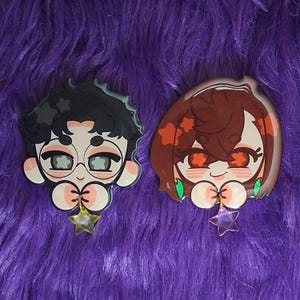 DanDaDan Acrylic Phone Grips