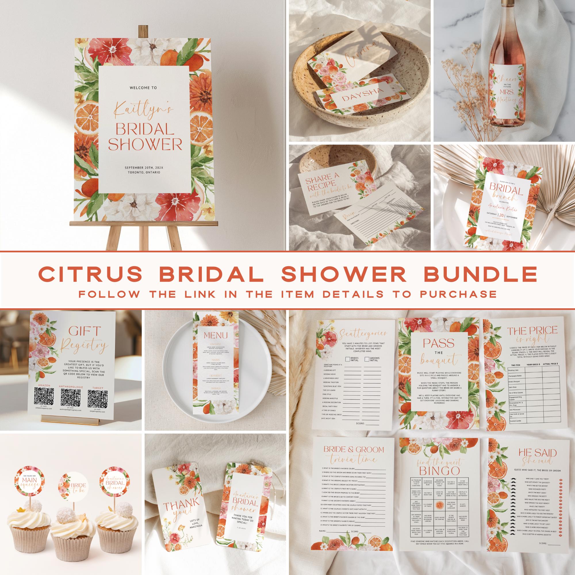 Love at First Spritz Bridal Shower Sign Template, Editable Spritz