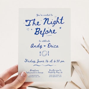 Rehearsal Dinner Invitation, Rehearsal Dinner Invitations, Rehearsal Dinner Invitation Template, Wedding Rehearsal Dinner Invitations