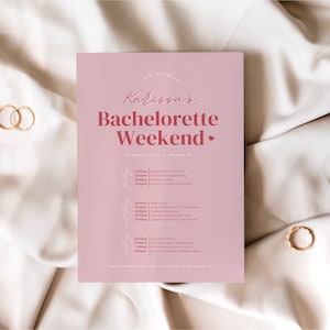 Miami Bachelorette Itinerary, Miami Bachelorette, Travel Itinerary Template, Travel Itinerary, Bachelorette Party Itinerary Template