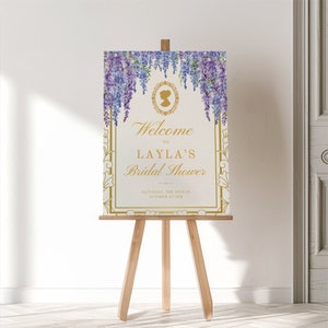 Bridgerton Themed Bridal Shower Welcome Sign, Bridgerton Party, Bridal Shower Sign, Bridal Shower Sign Template, Welcome Sign Bridal Shower