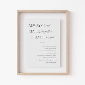 Until We Meet Again Sign, In Loving Memory Wedding Sign, In Loving Memory Png, Wedding Reserved Seat Sign, Wedding Memorial Sign
