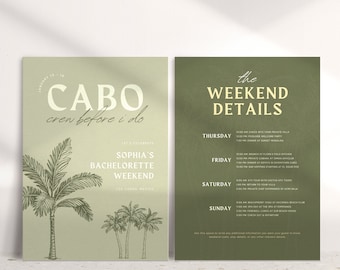 Cabo Bachelorette, Cabo San Lucas, Tulum Bachelorette, Mexico Bachelorette, Bachelorette Weekend Itinerary, Travel Checklist, Tulum
