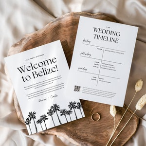 Wedding Welcome Letter, Destination Wedding Itinerary, Travel Itinerary Template, Travel Itinerary, Wedding Weekend Itinerary Template