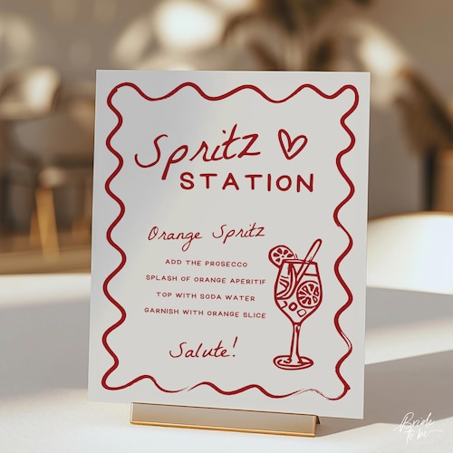 Cards and Gifts Sign Template, Wavy Wedding Table Signs, Hand